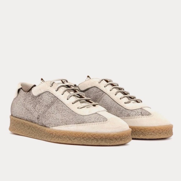 Buttero - Crespo Brick Red Suede Low Top Sneakers - Picture 2 of 6